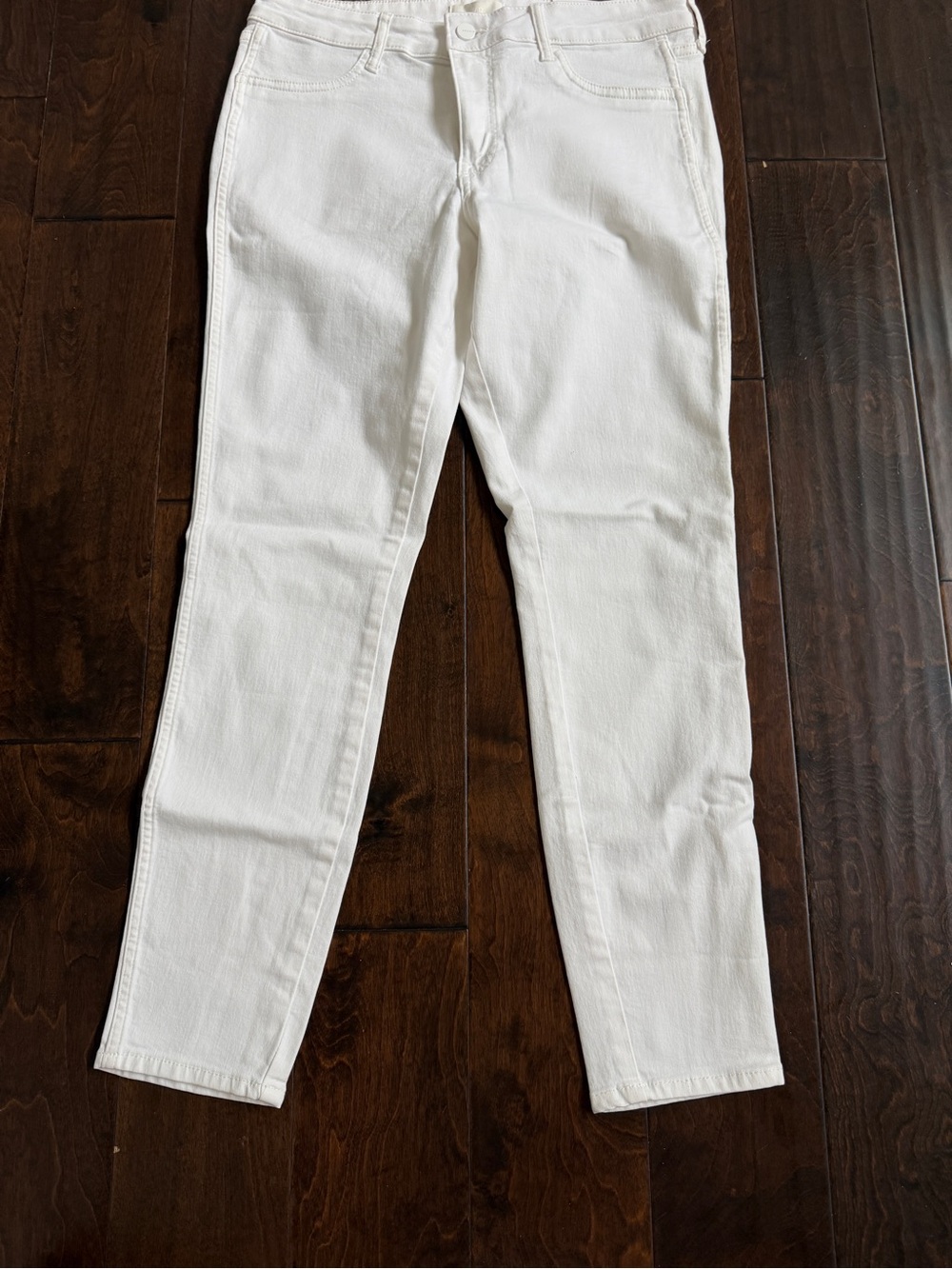 Women’s White Slim Fit Jeans